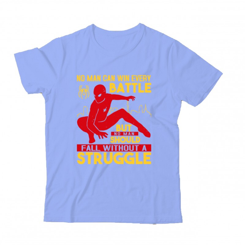 No man can win every battle Gyermek Póló