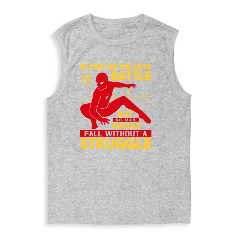 No man can win every battle Férfi Trikó