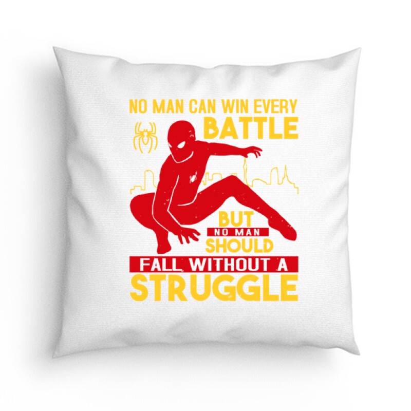 No man can win every battle Párna