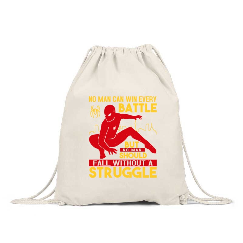 No man can win every battle Hátizsák