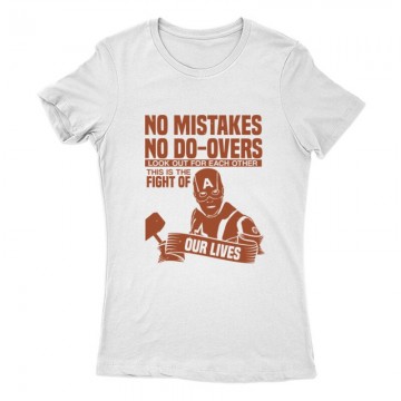 No mistakes. No do-overs Női Póló