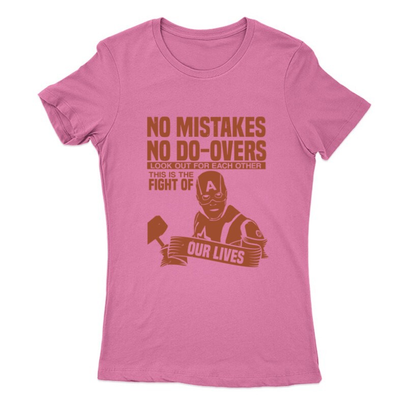 No mistakes. No do-overs Női Póló