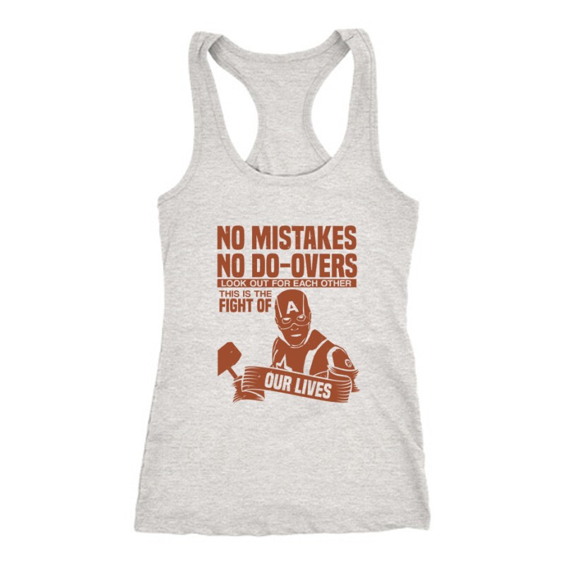 No mistakes. No do-overs Női Trikó