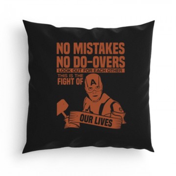 No mistakes. No do-overs Párna