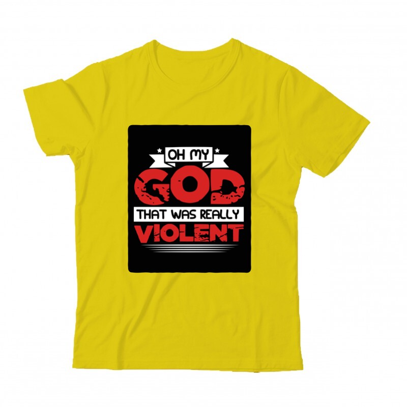 Oh my God, that was really violent Gyermek Póló