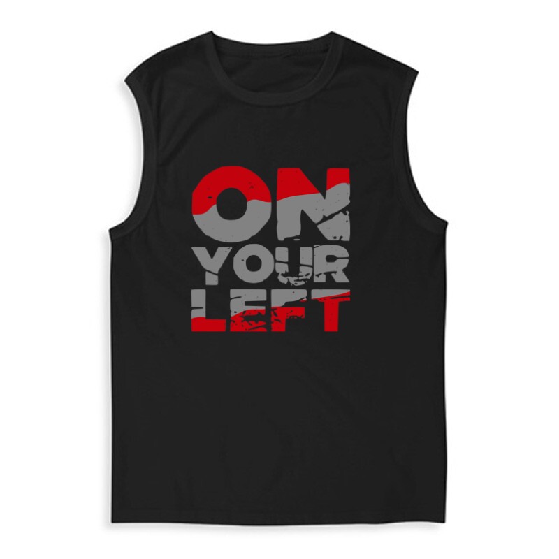 On your left Férfi Trikó