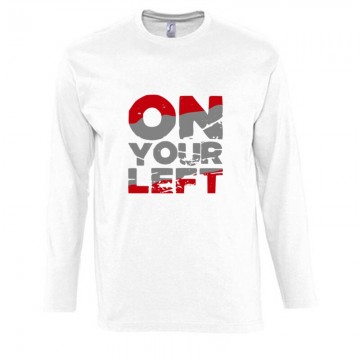 On your left Hosszú Ujjú Póló