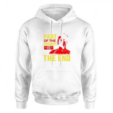 Part of the journey is the end Unisex Kapucnis Pulcsi