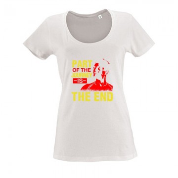Part of the journey is the end Női O Nyakú Póló