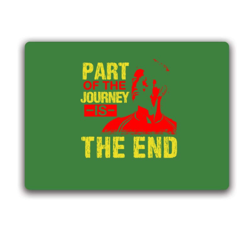 Part of the journey is the end Egérpad