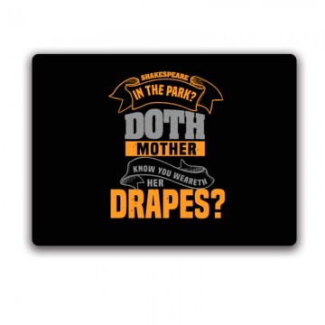 Shakespeare in the park Doth Egérpad