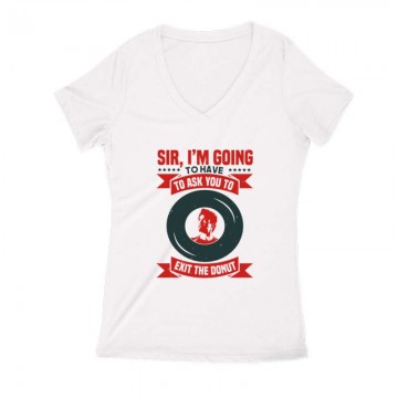 Sir, I’m going to Női V Kivágott póló