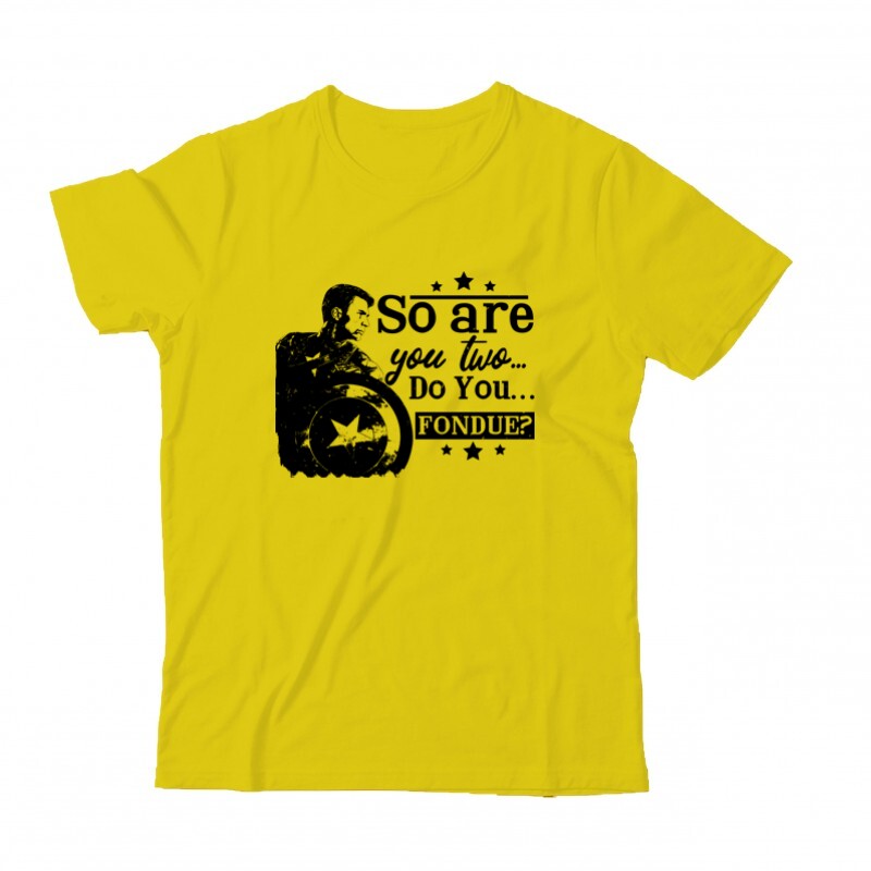 So are you two…do you…fondue Gyermek Póló