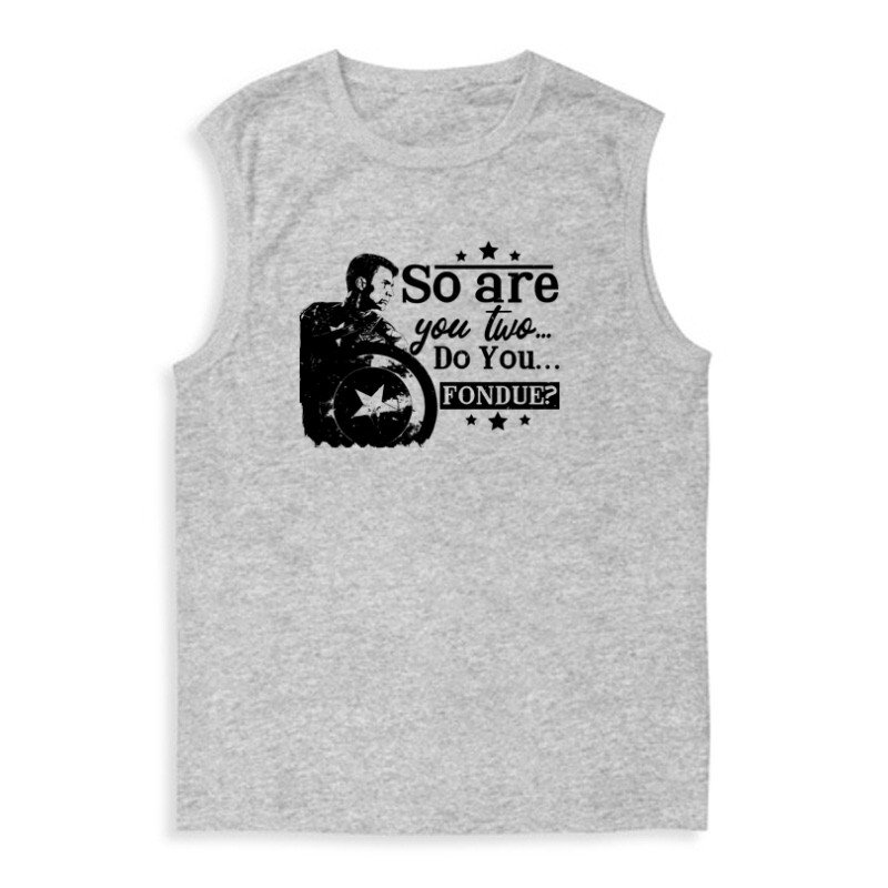 So are you two…do you…fondue Férfi Trikó