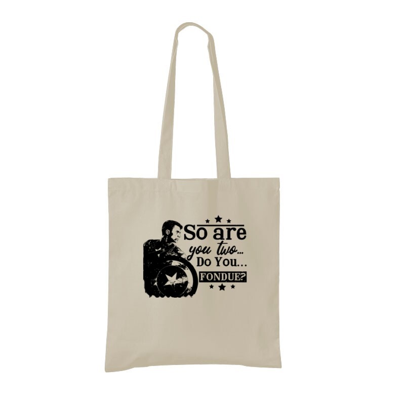 So are you two…do you…fondue Bevásárló Táska