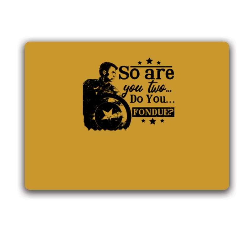 So are you two…do you…fondue Egérpad