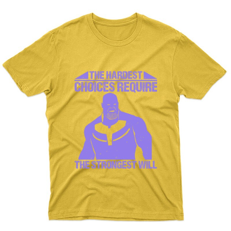 The hardest choices Unisex Póló