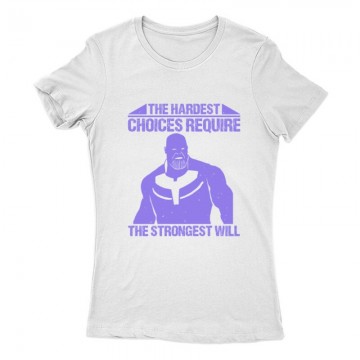 The hardest choices Női Póló