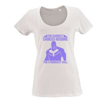 The hardest choices Női O Nyakú Póló