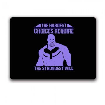 The hardest choices Egérpad