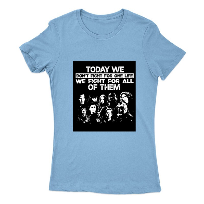 Today we don’t fight for one Női Póló