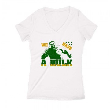 We have a Hulk Női V Kivágott póló