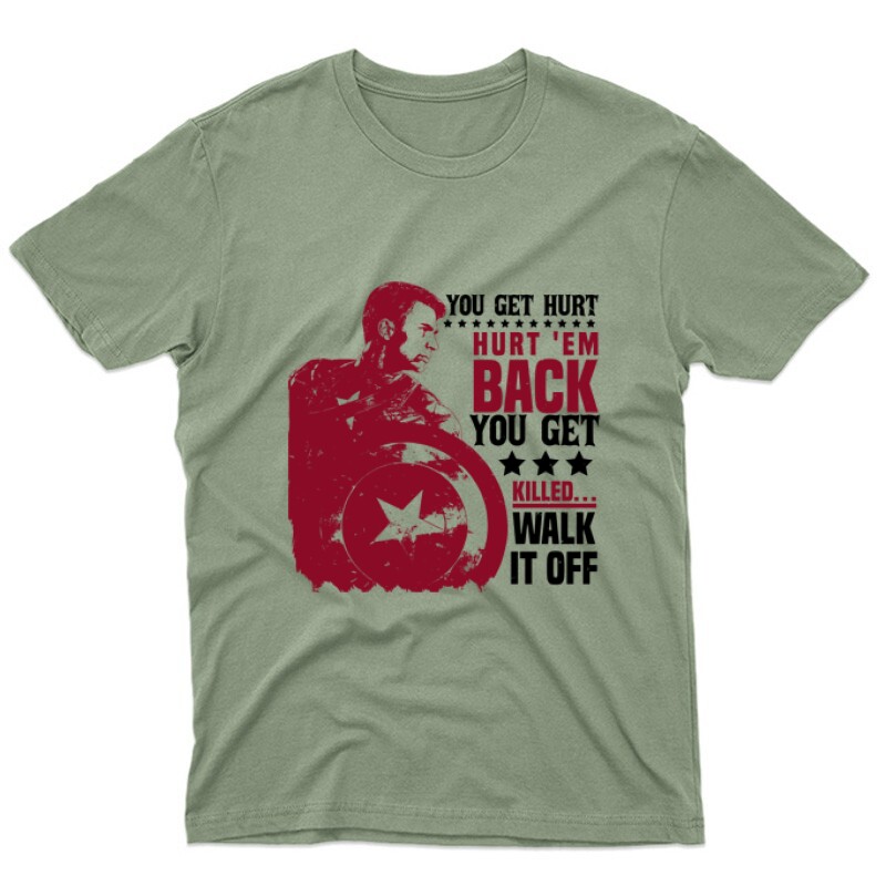 You get hurt, hurt 'em back Unisex Póló