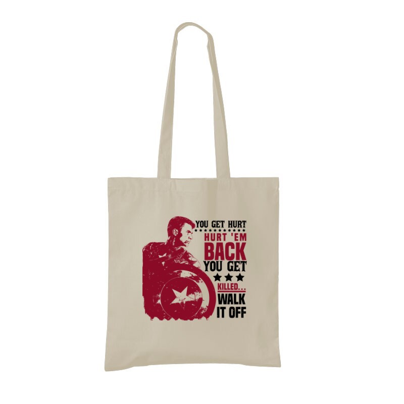 You get hurt, hurt 'em back Bevásárló Táska