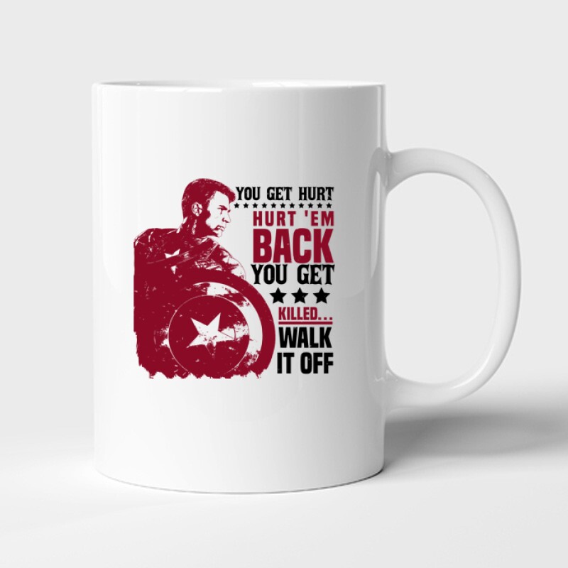 You get hurt, hurt 'em back Bögre