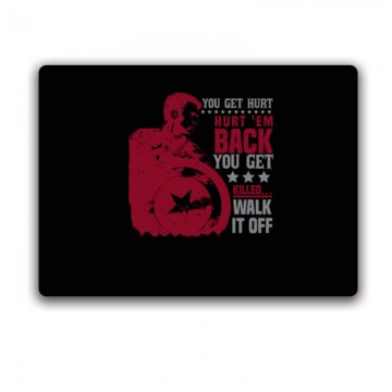 You get hurt, hurt 'em back Egérpad