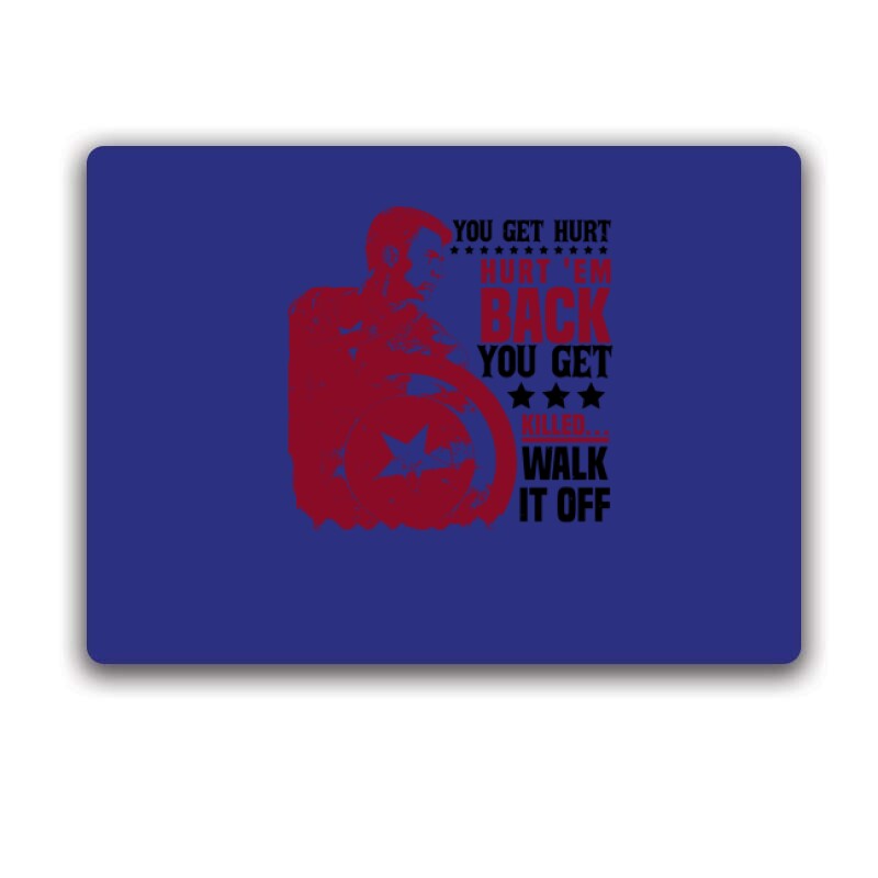 You get hurt, hurt 'em back Egérpad