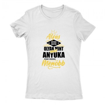 Alfás Anyuka Női Póló