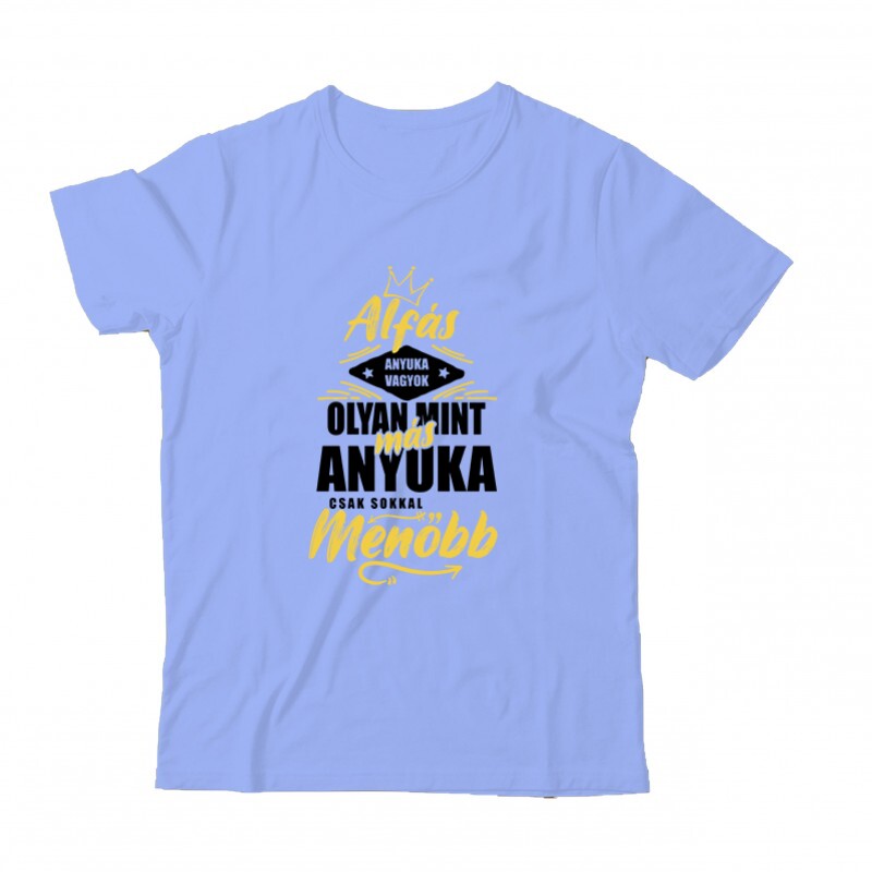 Alfás Anyuka Gyermek Póló