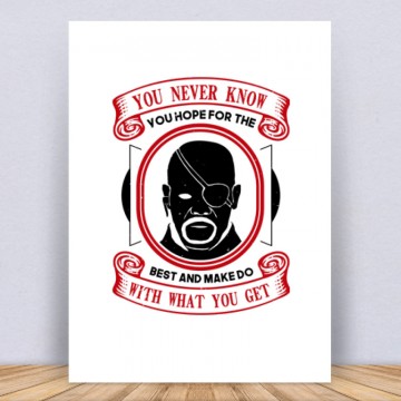 You never know. You hope Vászonkép