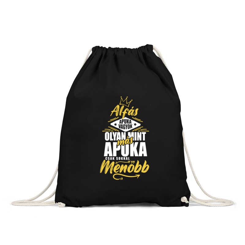 Alfás Apuka Hátizsák