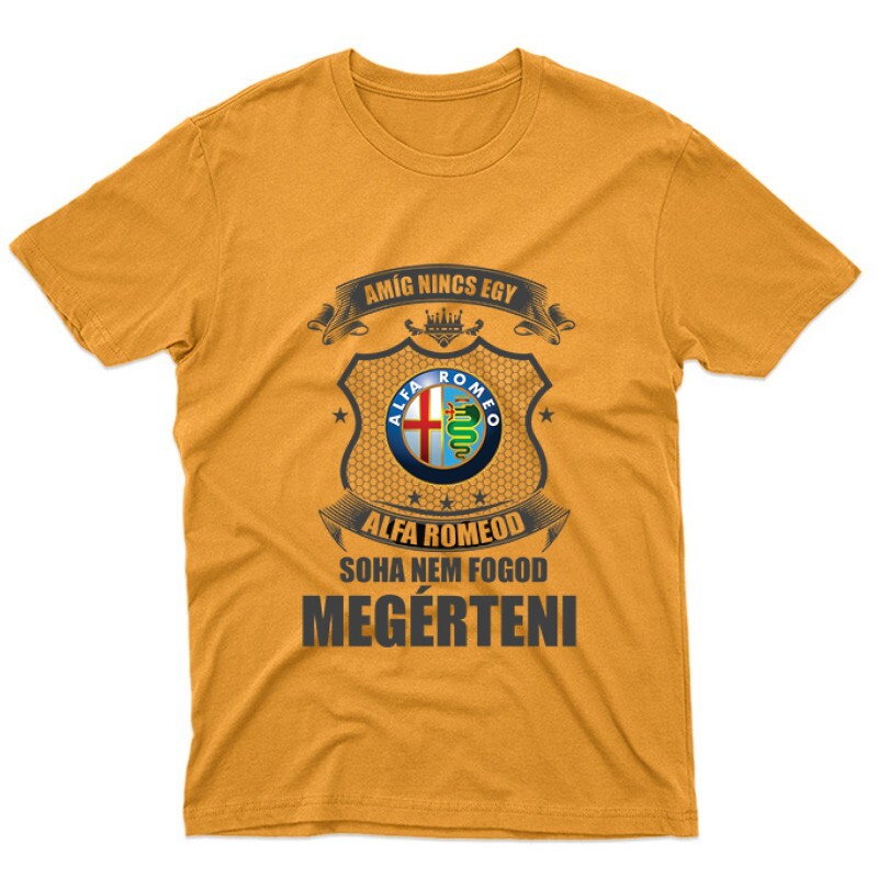 Amíg Nincs Alfád Unisex Póló