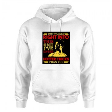 You walked right into Unisex Kapucnis Pulcsi