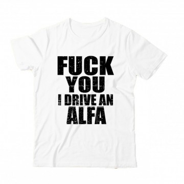 I Drive An Alfa Gyermek Póló