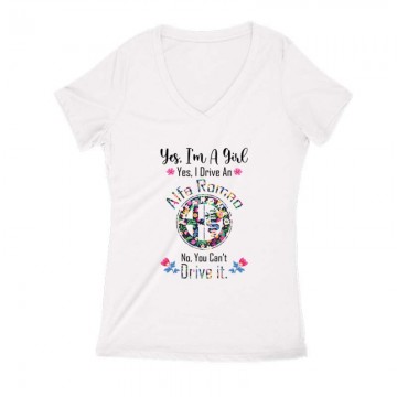 Just A Girl (Alfa) Női V Kivágott póló