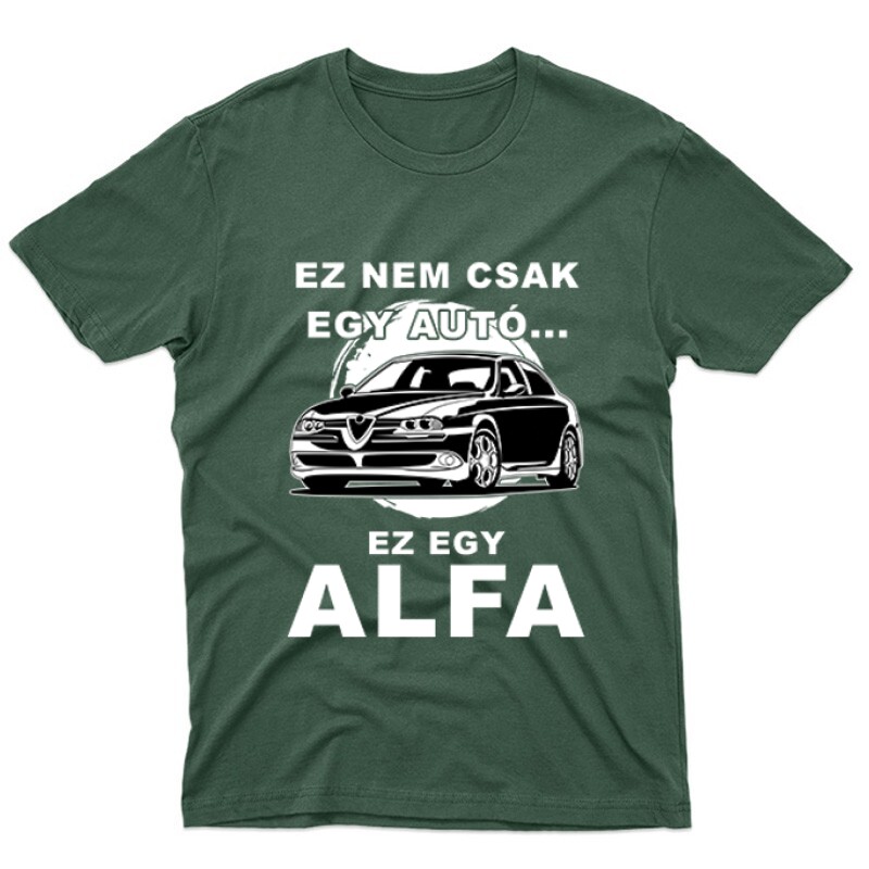 Nemcsak egy Autó (Alfa) Unisex Póló