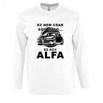Nemcsak egy Autó (Alfa) Hosszú Ujjú Póló