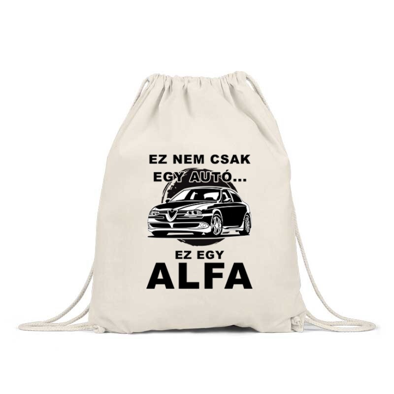 Nemcsak egy Autó (Alfa) Hátizsák