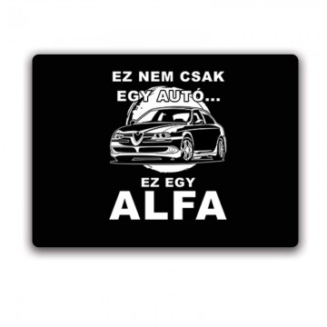 Nemcsak egy Autó (Alfa) Egérpad