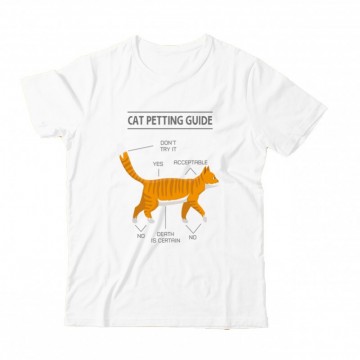 Cat petting guide Gyermek Póló