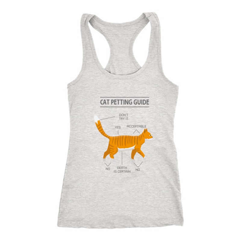 Cat petting guide Női Trikó