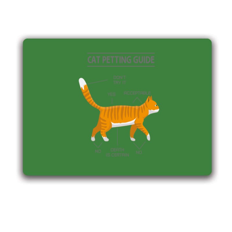 Cat petting guide Egérpad