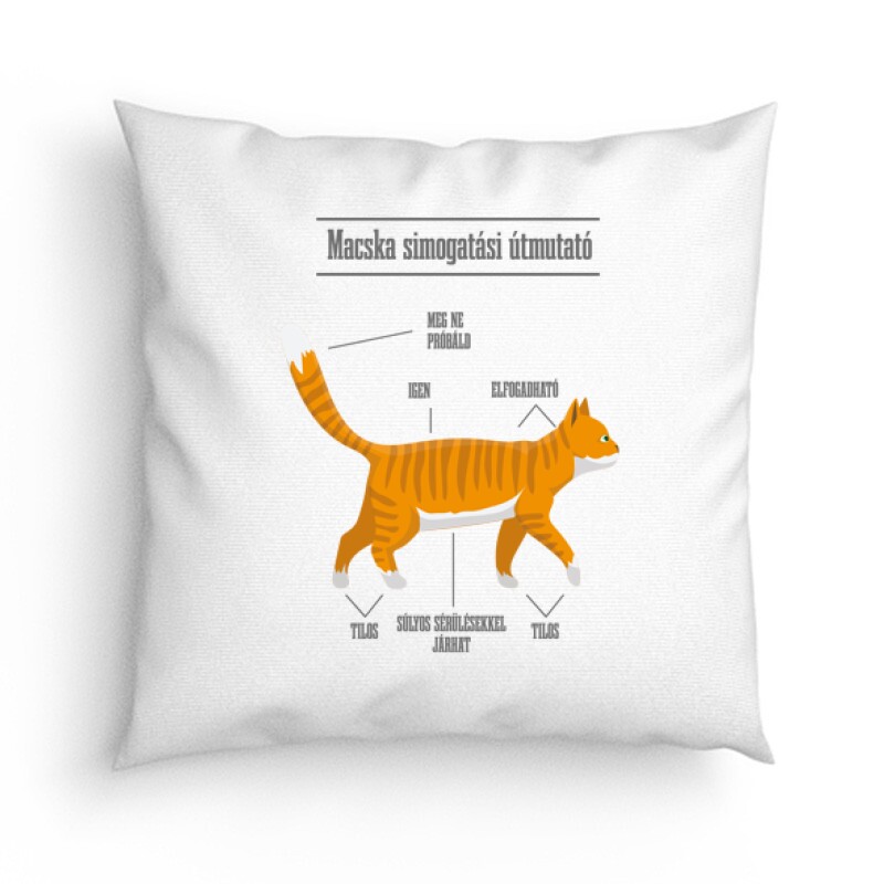 Simogatási útmutató Párna