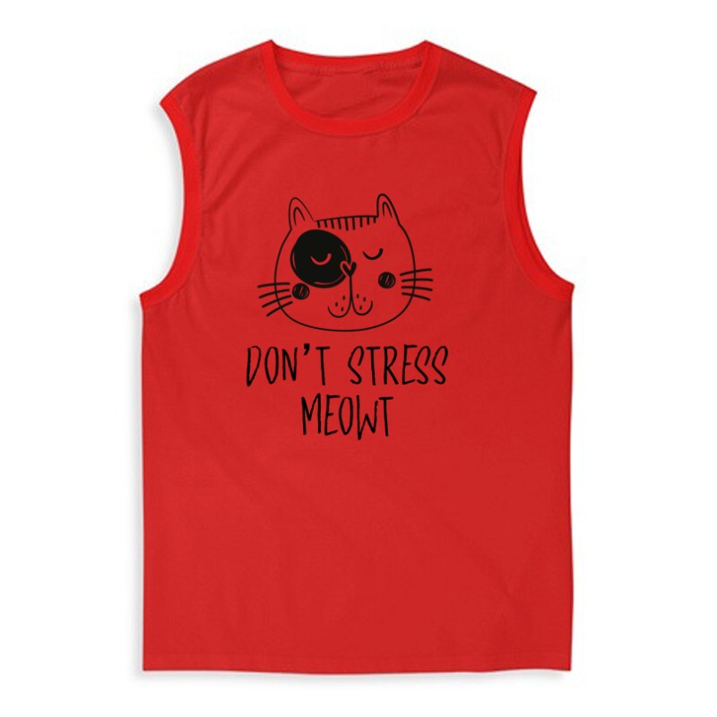 Don't Stress Meowt Férfi Trikó