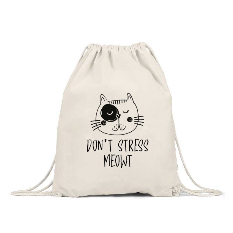 Don't Stress Meowt Hátizsák
