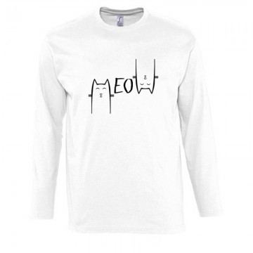 Meow Hosszú Ujjú Póló